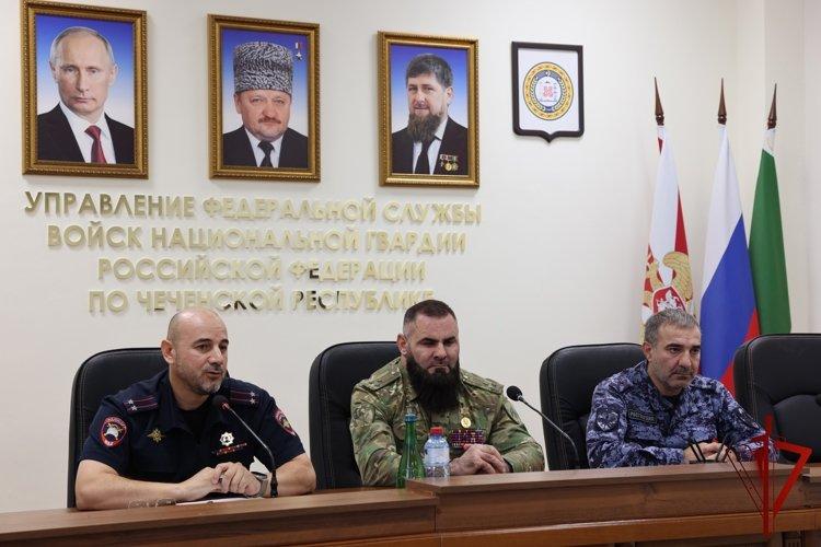 В Управлении Росгвардии по Чеченской Республике состоялась техническая конференция 