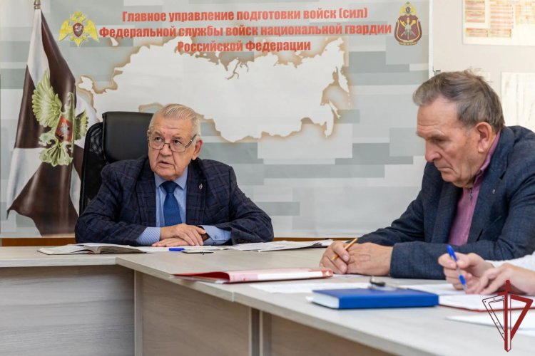 В Росгвардии состоялось расширенное заседание Президиума Совета ветеранов войск правопорядка
