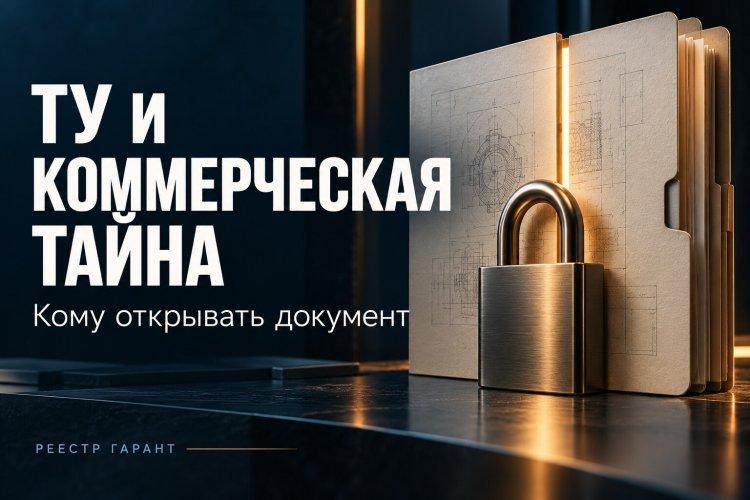 ТУ и коммерческая тайна: как разделить сведения для партнёров